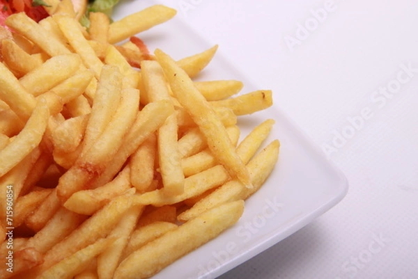 Fototapeta Pommes auf Teller