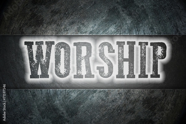 Fototapeta Worship Concept