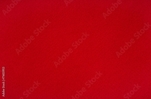Fototapeta Red woolen baize (background)