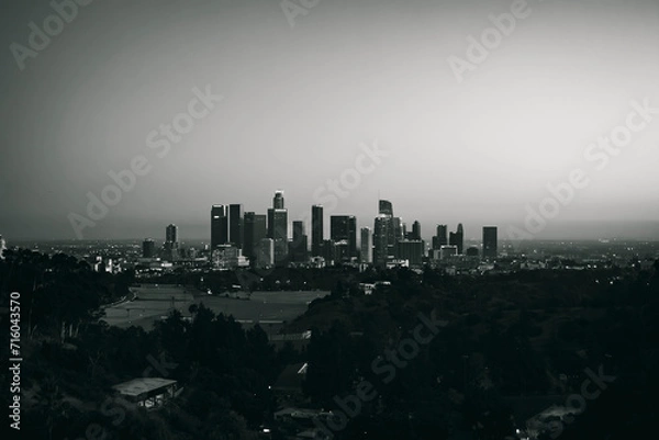 Obraz LA city skyline