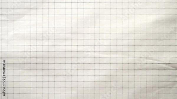 Obraz Notebook paper on a white background