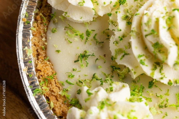 Fototapeta Key lime pie