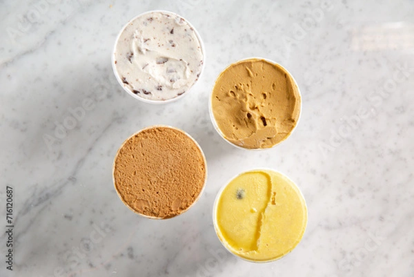 Obraz Ice cream pints