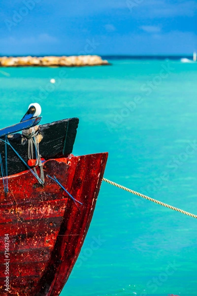 Obraz Rest in Paradise - Malediven - Kleiner Hafen