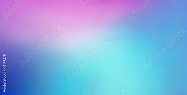 Fototapeta Glittering holographic gradient with magic lights, featuring fairy sparkles, gold stars, and festive blurs. Made with Generative AI Technology