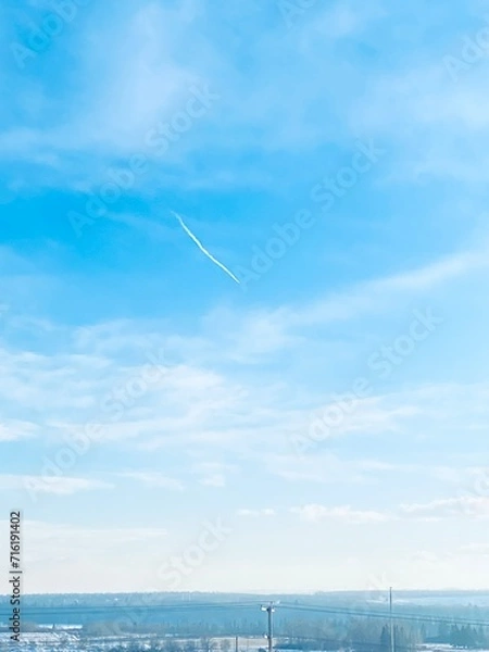 Obraz meteor in daytime