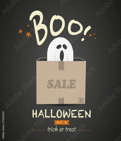 Obraz Halloween Sale Ghost