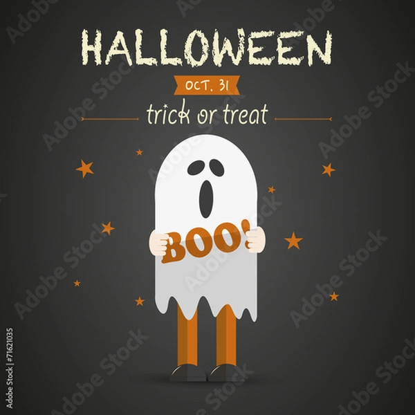 Obraz Vector Halloween Card