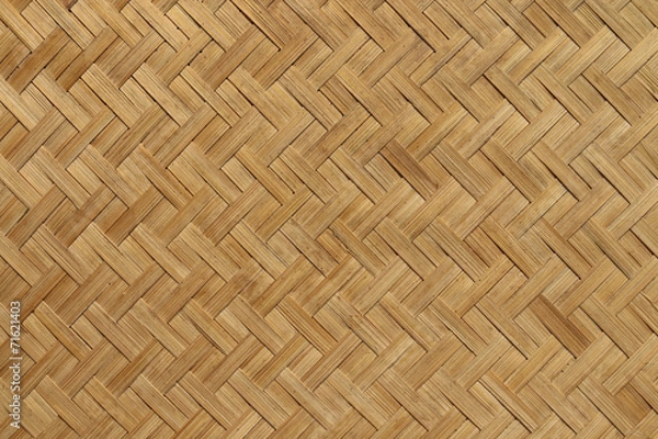 Fototapeta basketwork twill weave pattern