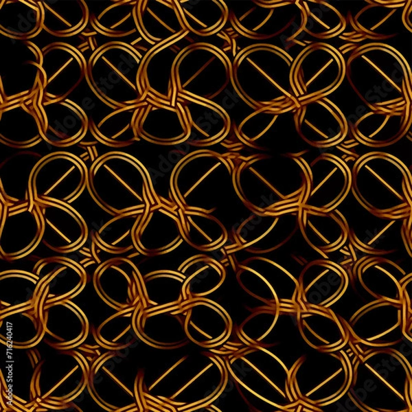 Fototapeta golden geometric pattern background