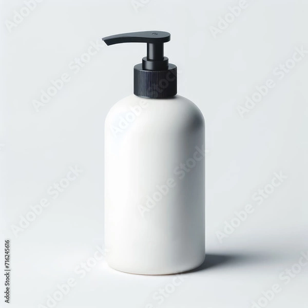 Obraz Pump Bottle Mockup: Ergonomic Design for Everyday Convenience