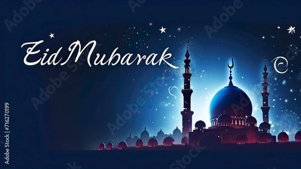 Fototapeta Eid mubarak wallpaper
