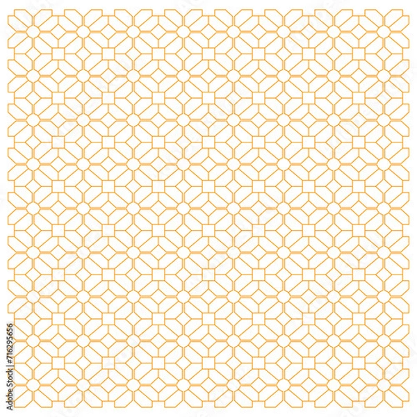Fototapeta Luxury Geometric Ornamental Pattern Texture Background Vector