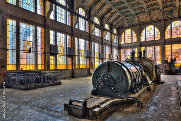 Obraz Moc w starym stylu. HDR-wysoki zakres dynamiczny