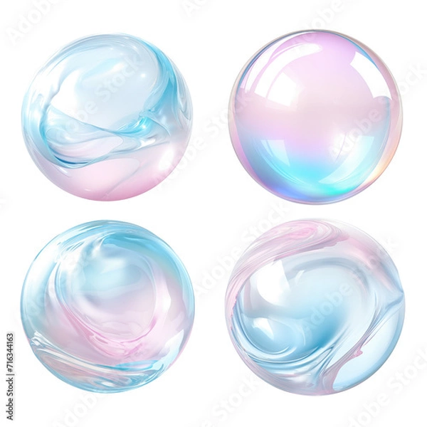 Fototapeta 虹色のしゃぼんだま	