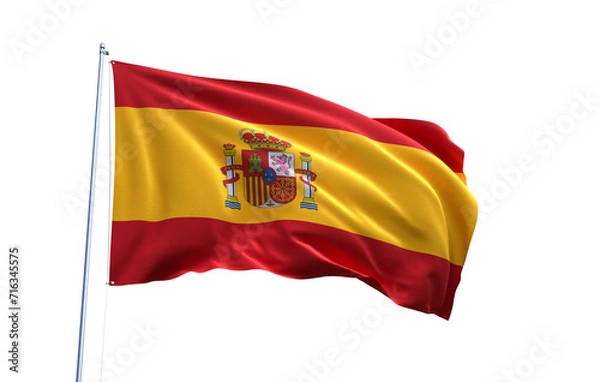 Fototapeta Flag of on transparent background, PNG file