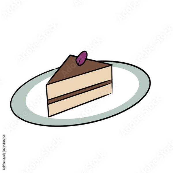 Obraz ちょっとしたケーキ