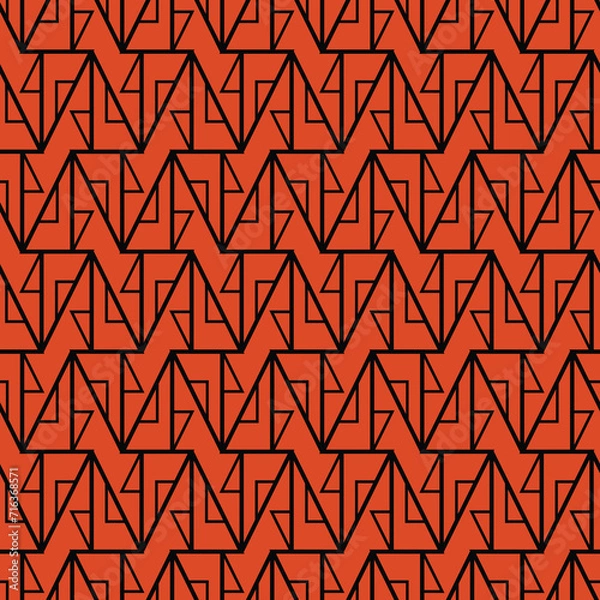 Fototapeta Seamless pattern background, design vector Textile fabric print 