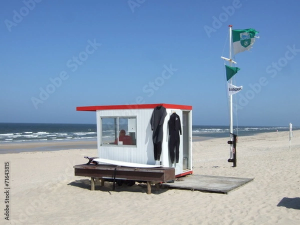 Fototapeta Rettungsschwimmer