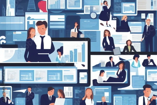 Obraz bussines partner