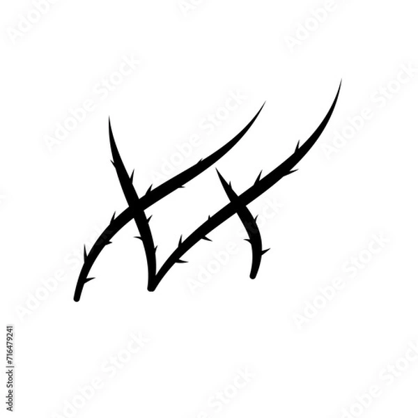 Obraz Thorn Silhouette