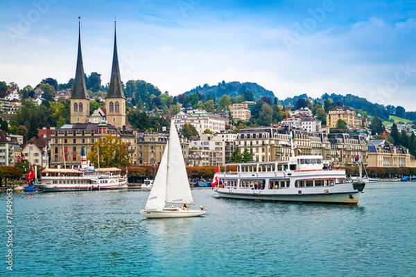 Obraz Cityscape of Lucerne, Switzerland