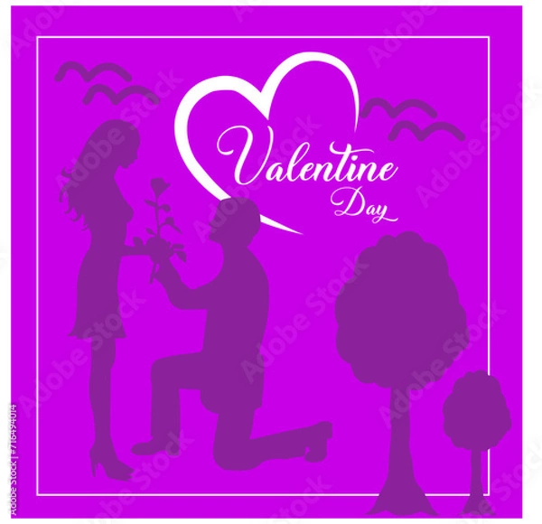 Fototapeta Valentines day background with product display and Heart Shaped Balloons.
