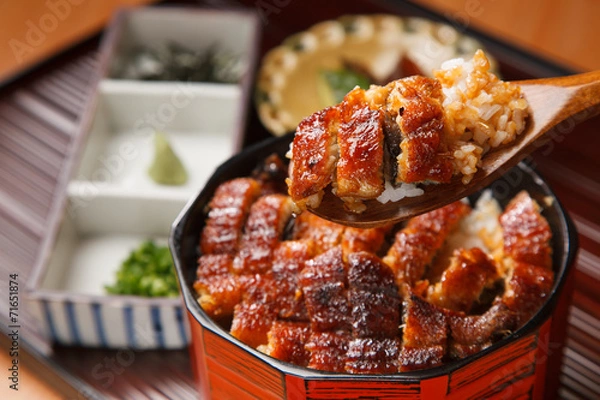 Fototapeta Hitsumabushi Eel