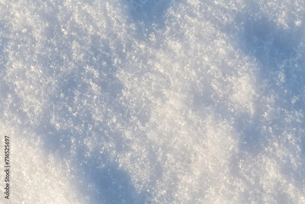 Obraz Pure snow texture
