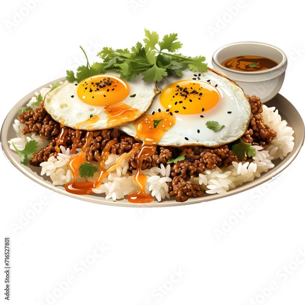 Obraz beef rice bowl	
