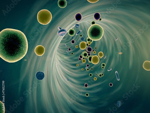 Fototapeta leki, erytrocyty