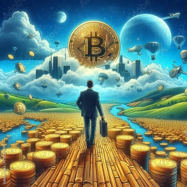 Obraz Crypto Millionaire7