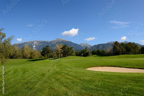 Obraz Golf course in Slovenia