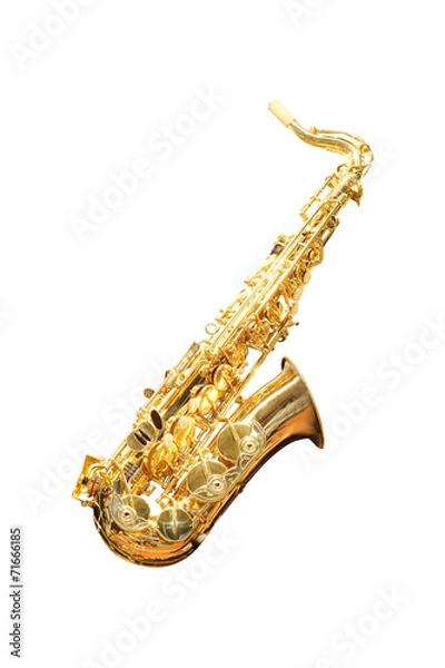 Fototapeta image of a saxophone