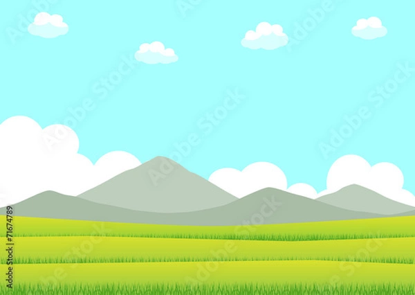 Fototapeta 田園風景