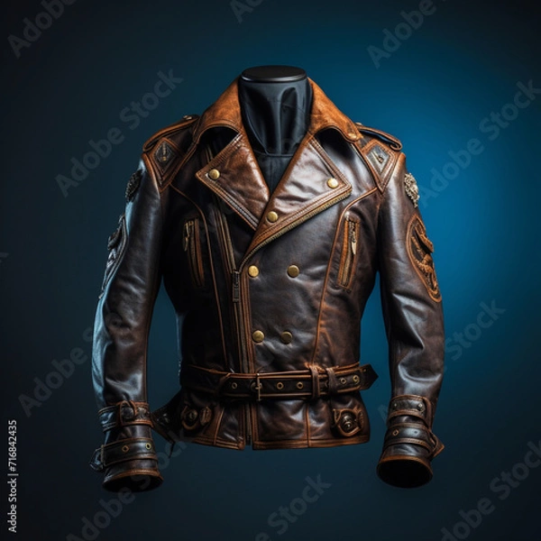 Obraz jacket on a black background