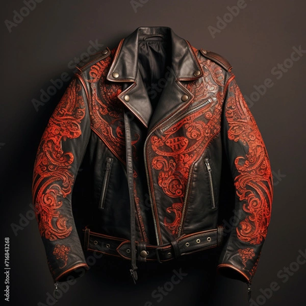 Obraz jacket on black