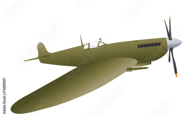 Obraz Vintage Fighter Plane