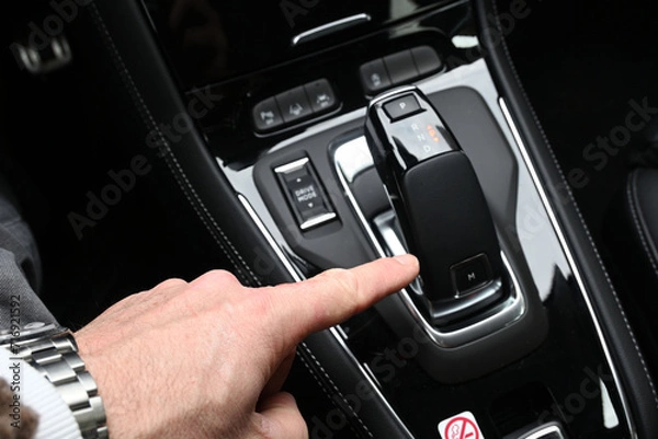 Obraz moderne Automatik Schaltung