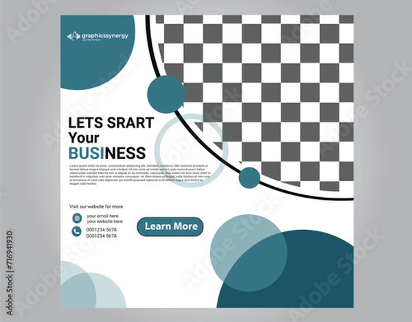 Obraz Social Media Post Design