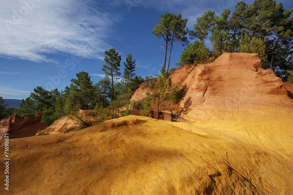Obraz Les ocres du Roussilon VIII.