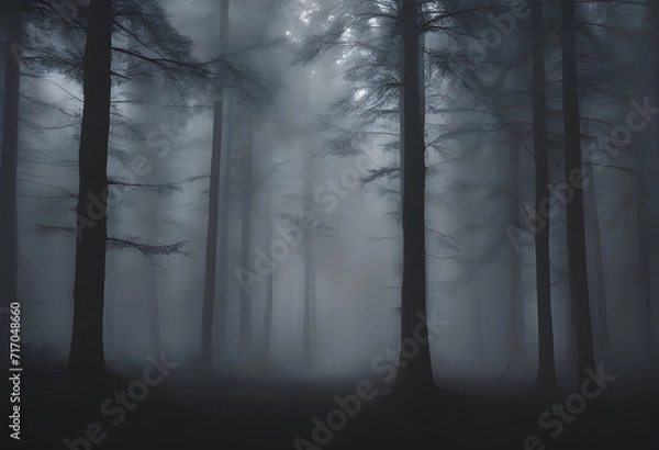 Obraz Foggy forest