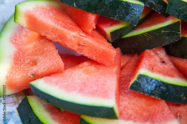 Obraz fresh watermelons