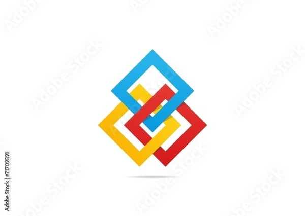 Obraz Abstract logo box