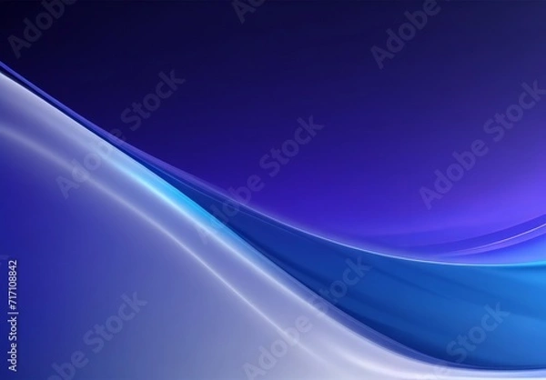 Obraz horizontal colorful abstract wave background wi