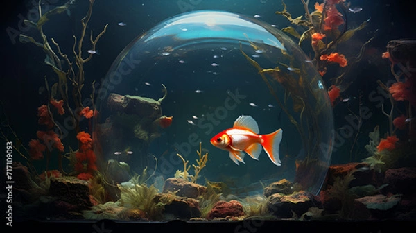 Obraz fish in aquarium
