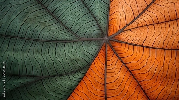 Fototapeta seamless background picture with leaf pattern, leaves, trees, tree branches