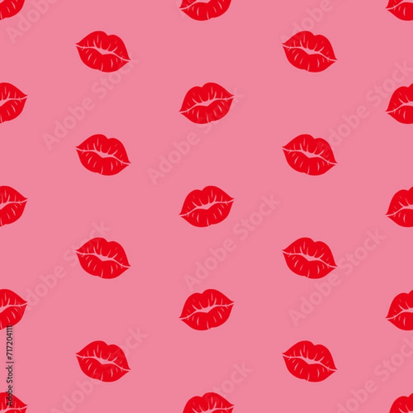 Obraz Be Mine Valentine's Day Pattern 11