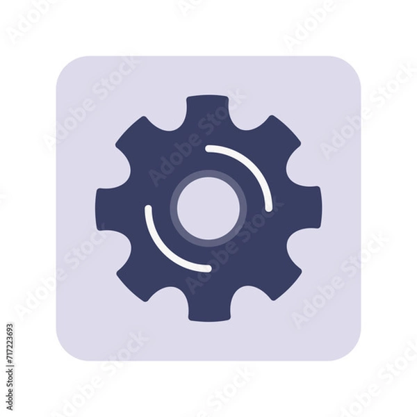 Fototapeta Settings Flat Icon