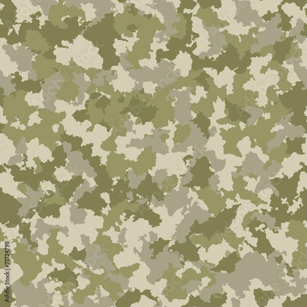 Obraz Seamless camouflage pattern